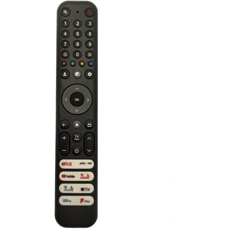 Remplacemen Telecommande pour TCL Smart TV LED LCD QLED TV 55QM8B50C643 55C745 65C643 - Aucune Configuration nécessaire