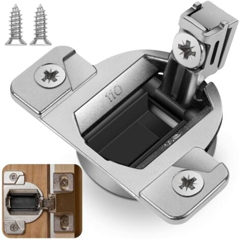 YS-YALOTRS Remplacement de 8 PCS pour charnières de cabinet Blum, vis à 110 et 120 degrés sur auto-fermeture, 33.3600 charnière compacte 31 et 33