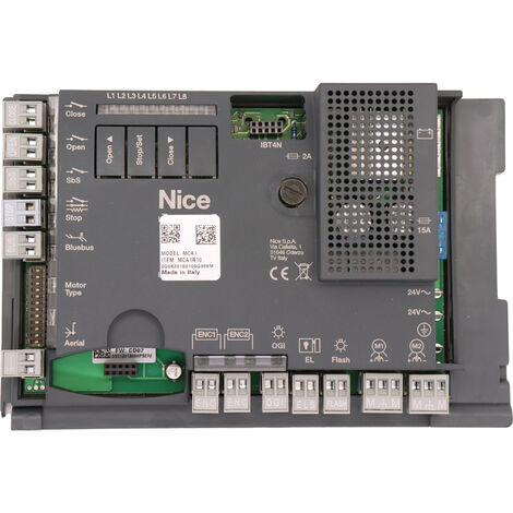 Remplacement de la carte de commande centrale pour MC824H NICE MCA1 SPMCA1R10