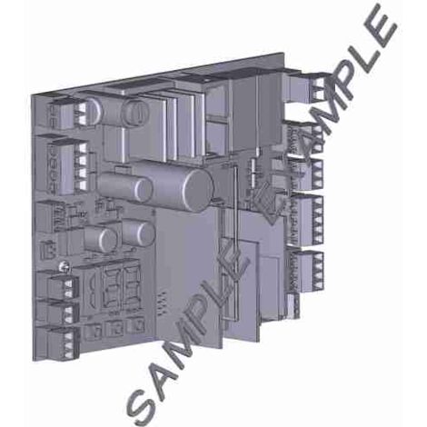 Remplacement de la carte électronique du panneau de commande central ZM3EP CAME 3199ZM3EP