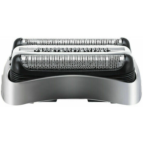 YOYAXI Remplacement De La Grille Et Du Couteau De La Tete De Rasoir Pour Braun 3 Series 300S 301S 310S 320S 330S 340S 360S 380S 3000S, Argent