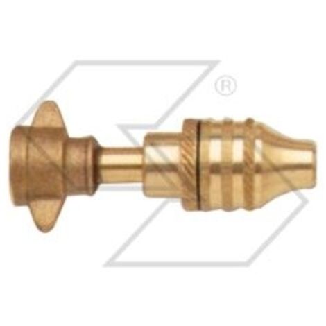 Remplacement de la lance basse pression standard Ø  1,5 mm par un jet en rosace réglable