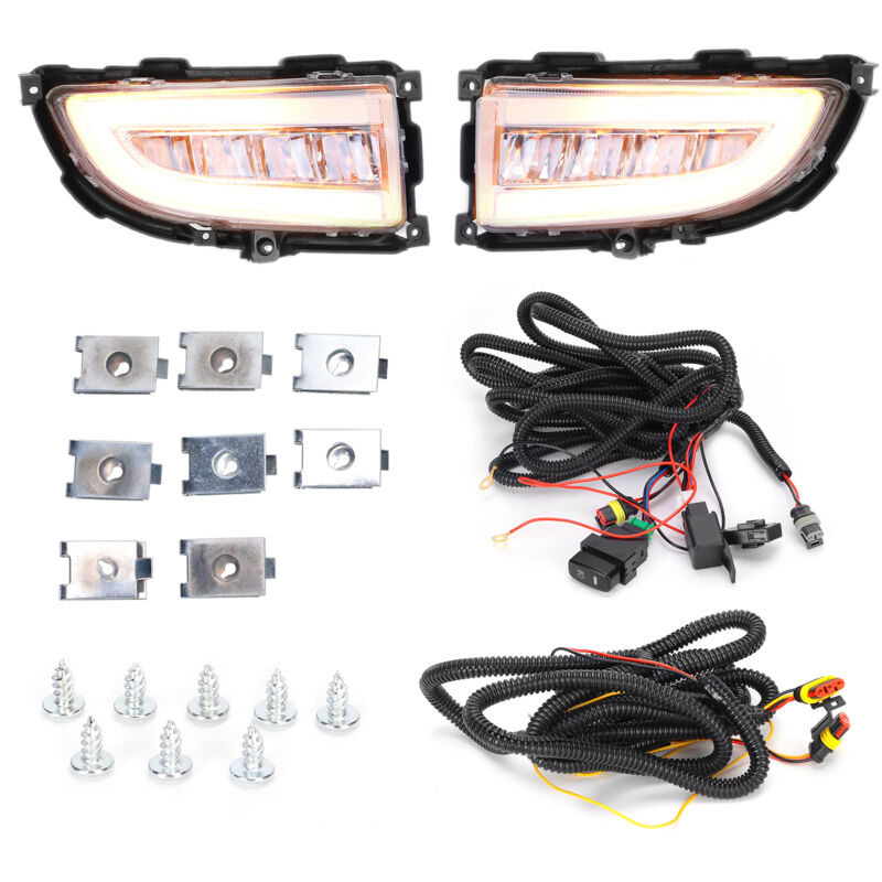 Sunxury - Remplacement de lampe de conduite de feux diurnes de voiture pour Mitsubishi Lancer 2004-2007