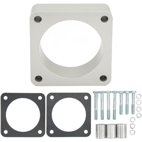 Remplacement de plaque d'adaptateur en métal d'espacement de corps d'accélérateur à 4 boulons pour JEEP WRANGLER CHEROKEE