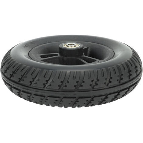 Remplacement de roue de fauteuil roulant antidérapant solide PU forte capacité portante accessoires de marcheur 7 pouces