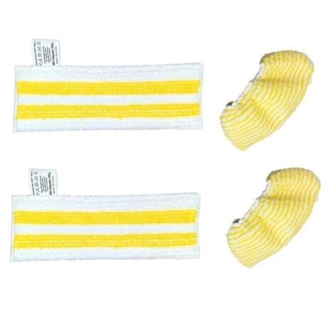 Remplacement de Tampons en Tissu pour Vadrouille à Vapeur pour Karcher EasyFix SC2 SC3 SC4 SC5, Tampons de Nettoyage en Microfibre