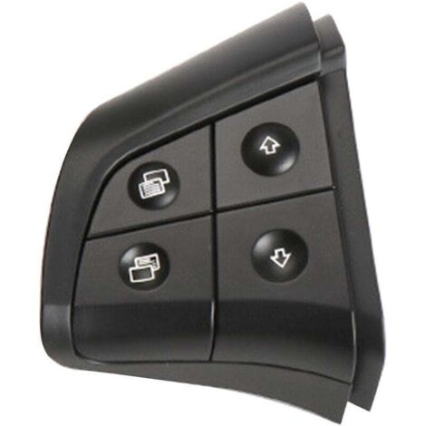 Remplacement Des Boutons De Commande Au Volant Pour Mercedes Benz W164 W245 W251 Gl350 Ml350 R280 B180 B200 B300 Ml Gl Br Classe, Noir, Gauche, 4 Cles