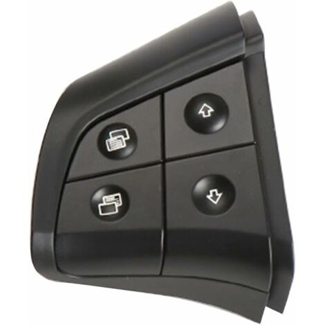 Remplacement des boutons de commande au volant pour Mercedes Benz W164 W245 W251 GL350 ML350 R280 B180 B200 B300 ML GL BR classe（Black left 4 key）