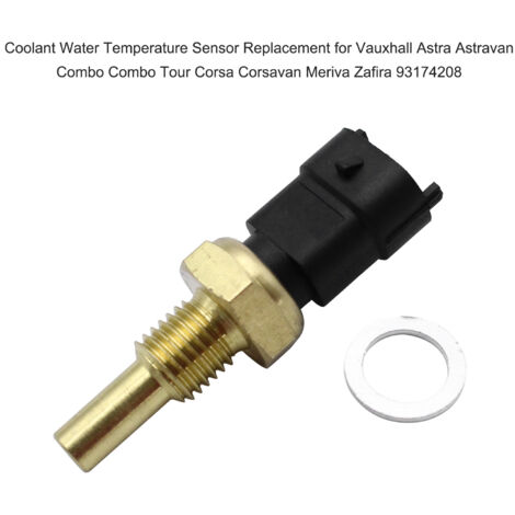 Remplacement du capteur de température de l'eau de refroidissement, pour Vauxhall Astra Astravan Combo Tour Corsa Corsavan Meriva Zafira 93174208