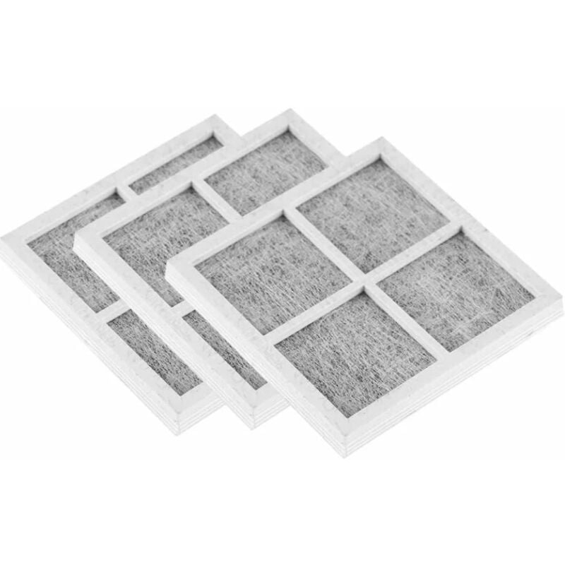 Remplacement du Filtre à air du réfrigérateur, Filtre a air frigo, Pure Fresh Filter 3pcs ,blanc,8.28.20.9cm - Ahlsen