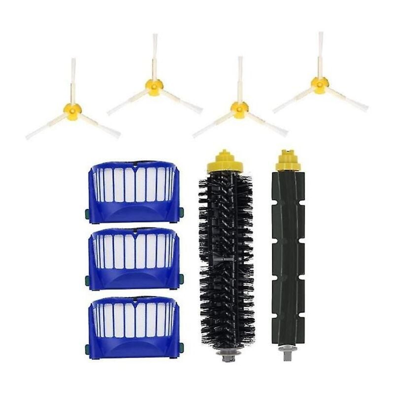 Remplacement du filtre de brosse latérale de brosse principale pour les séries 610 620 630 650 680 et 500 595 552 564 d'aspirateur