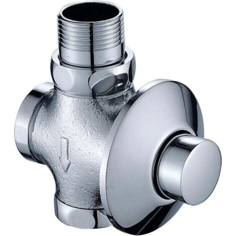 Remplacement du robinet de chasse d'eau à bouton-poussoir, réparation du bouton-poussoir de chasse d'eau à fermeture automatique, style dissimulé, économie d'eau 32 mm