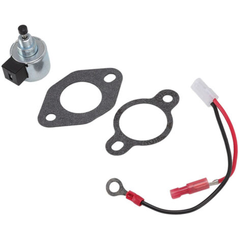 Remplacement du Solénoïde de Carburant du Carburateur, Accessoires de Tondeuse à Gazon Compatibles avec Kohler 1275709 1275733S 1243502S pour Moteurs John Deere Stx38 Lx255 Am128242 Am128816