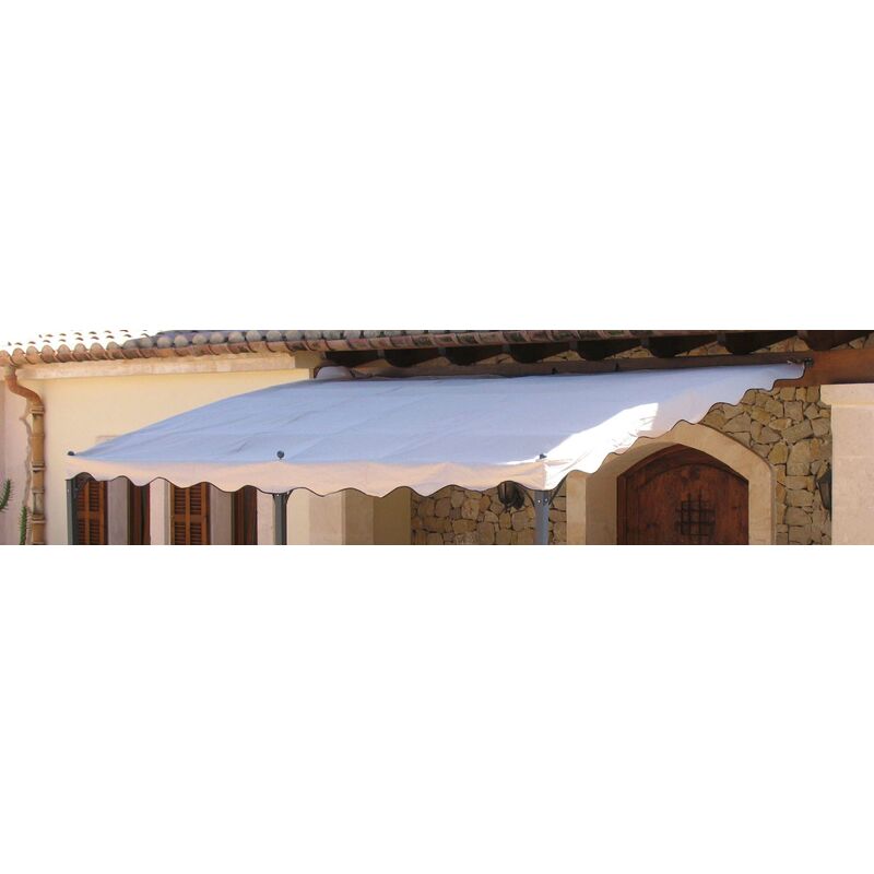 Remplacement d'une toiture Extension d'une pergola Terrasse auvent Mallorca Sand