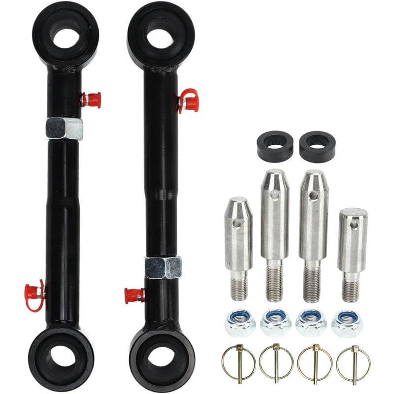 YB - Jeffergarden Remplacement en acier inoxydable du système de déconnexion rapide de la barre stabilisatrice avant pour Jeep Wrangler jk jks