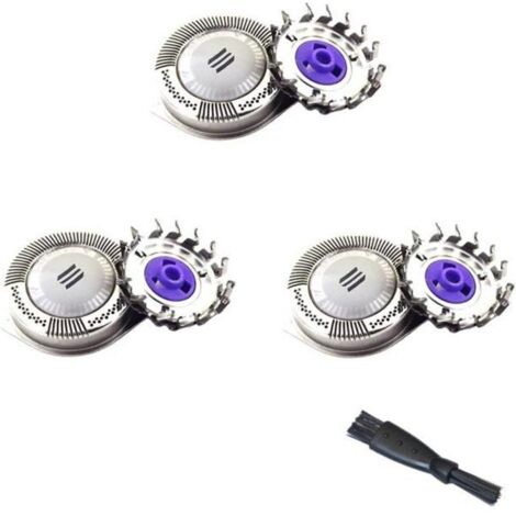 remplacement HQ8 / 50 têtes de rasoir pour Philips PT739 PT737 PT727 + brosse de nettoyage