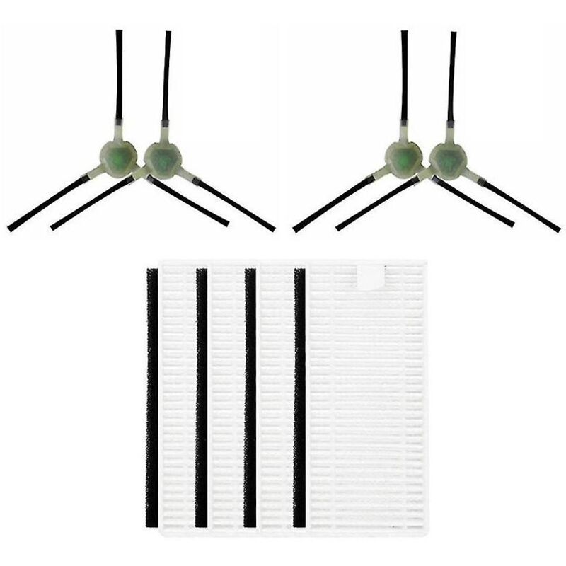Remplacement pour les pièces d'aspirateur robot M201 / M210 / M501a / M571 / T700 Filtre de brosse latérale Vis