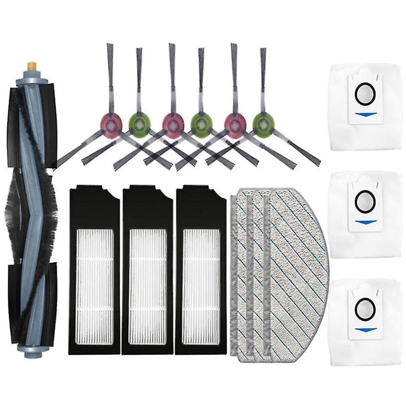 Remplacement pour les pièces de rechange pour aspirateur robot X1 Plus Brosse latérale principale Filtre Hepa Vadrouille Chiffon Poussière b