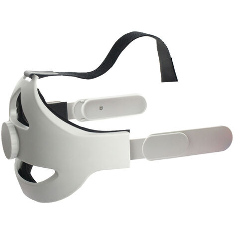 Remplacement pour Oculus Quest 2 casque de remplacement confortable VR-accessoires bandeau leger pour casque de realite virtuelle, blanche