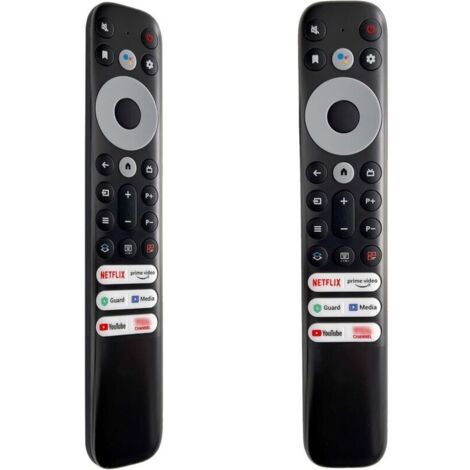 Remplacement Telecommande TCL RC902V pour TCL Smart TV 4K UHD QLED TV (Pas de Fonction vocale,Aucun Réglage Requis)