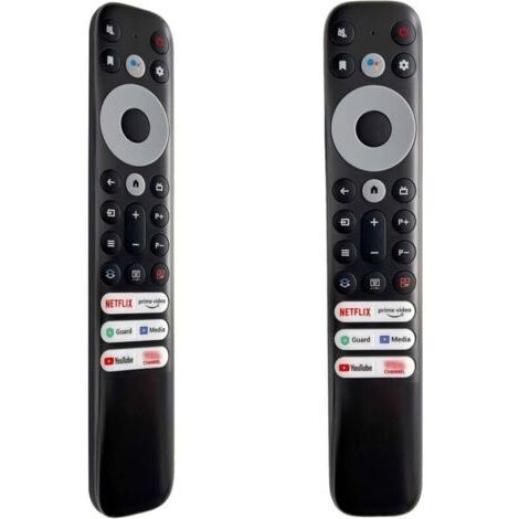 Remplacement Telecommande TCL RC902V pour TCL Smart TV 4K UHD QLED TV (Pas de Fonction vocale,Aucun Réglage Requis)