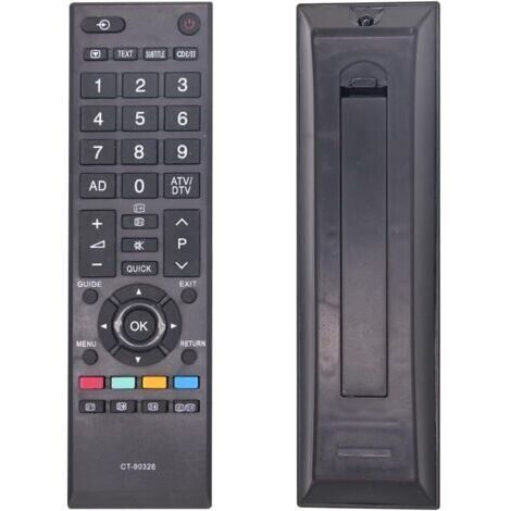 Remplacement Telecommande Toshiba CT-90326 pour telecommande TV Toshiba