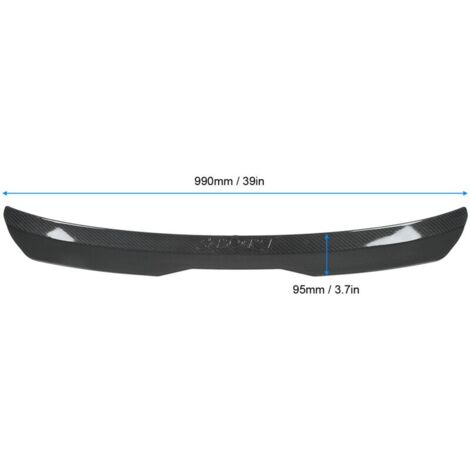 Remplacement universel de modification de voiture d'aile de becquet de toit arrière pour le style de fibre de carbone de Mercedes-Benz A-Class