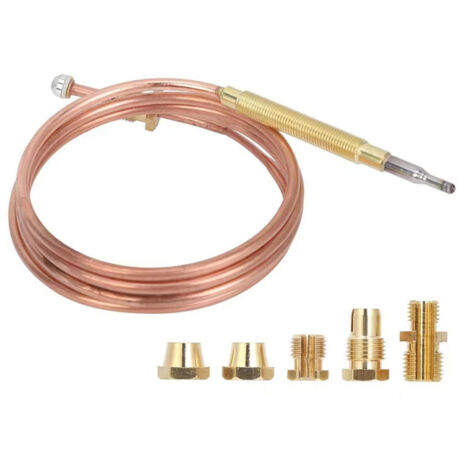 Thermocouple De Remplacement Universel 35,4" - Pour Chauffe-eau, Foyer Gaz, Four - Sonde M6x0.75