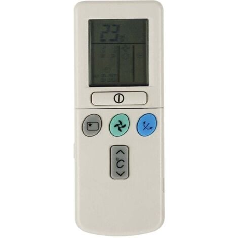 ALOVEZ Remplacement universel pour télécommande Hitachi RAR-2A1 RAR-52P1 RAR-2SP1 RAR-3U4 RAR-2P2 RAR-3U3 RAR-52P2 RAR-2P1 climatiseur Télécommande de Remplacement