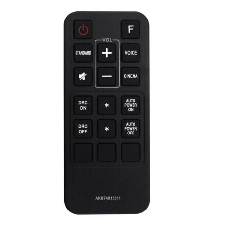 Remplacer la TéLéCommande AKB74815311 pour Barre de Son LG LAS260B LAS160B LAS454B 45A1-D
