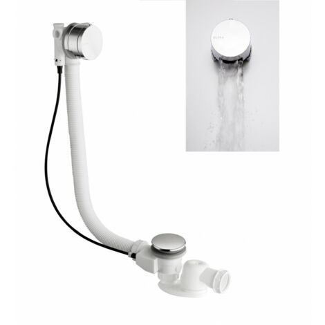 Remplissage cascade par le trop-plein 80 cm CHROME - CRISTINA ONDYNA VE65851