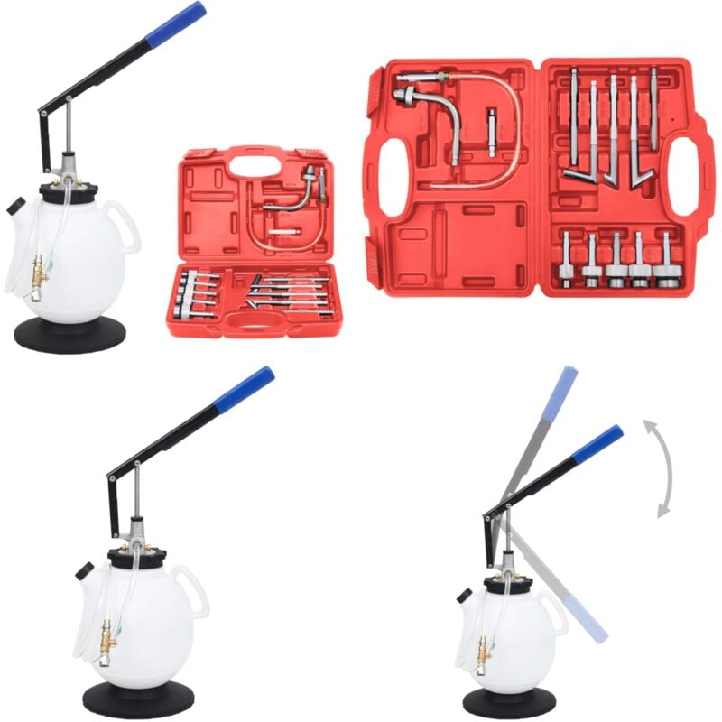 Remplisseur de liquide de boîte de vitesses automatique 7,5 L - Distributeur Huile ATF - Pompe Huile ATF - Outil Mécanique - Recharge Boite Vitesse