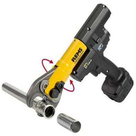 Rems 578012 Mini-presse ACC Li-Ion 14,4 V accu kit de machine pour radiaalpers (1x 1.6Ah accu) en koffer