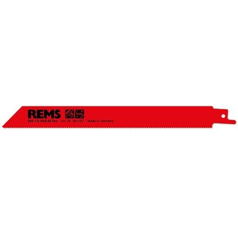 REMS HSS-Universal-Sägeblätter für Metall - 5er-Pack - Länge 200 mm - Zahnteilung 1,8 mm - 561102 R05