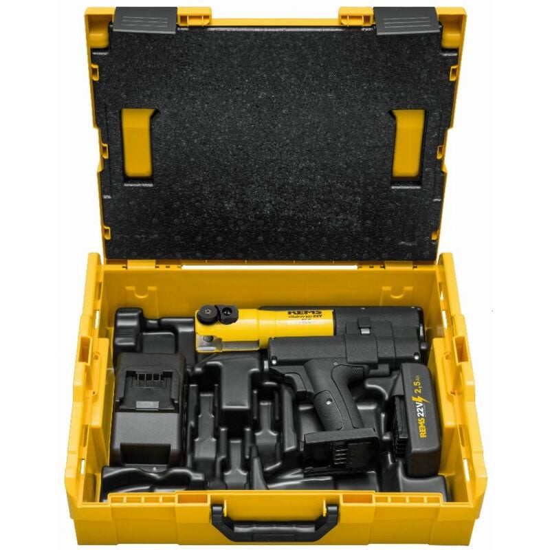 Sertisseuse radiale Mini-press - Electro-hydraulique - 22 kn Rems avec batterie 22V 1.5 Ah - chargeur - L-Boxx - 578014 R220