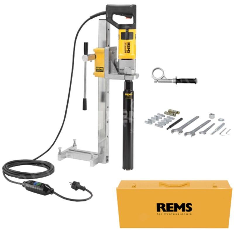 

Rems Picus S1 Set con taladro de diamante Simplex 2 con soporte - 1850W