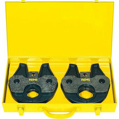 Rems – Pince à sertir en acier pour 2 mâchoires – Accessoire de boîtier pour coupe-tube – Compatible avec N° 80 120 37
