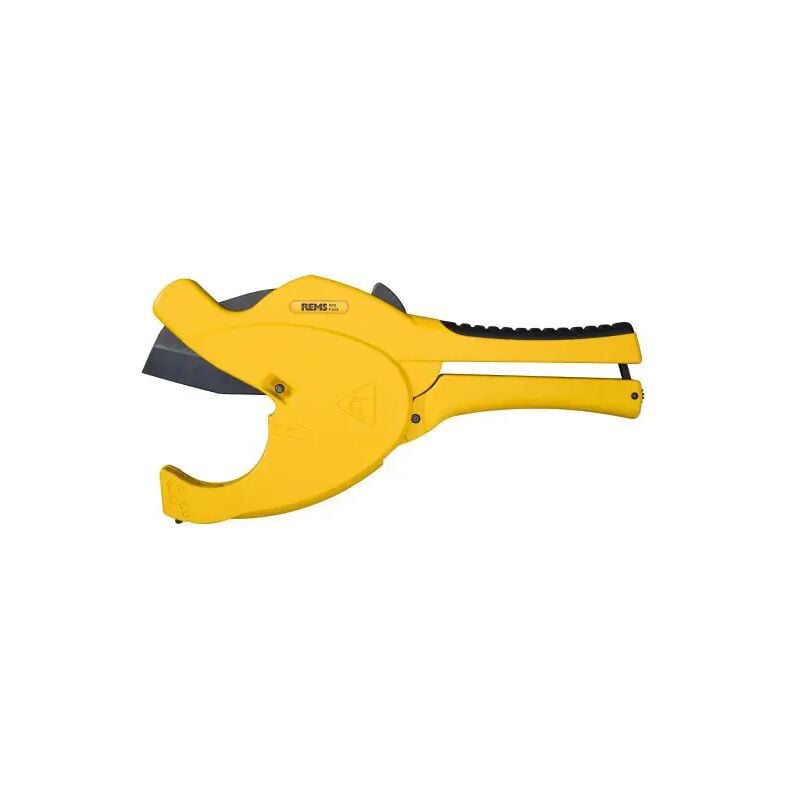 Cesoie a cricchetto per tubi in materiale plastico a ritorno veloce Rems ros p 63 s ø63 mm - 2' Rems