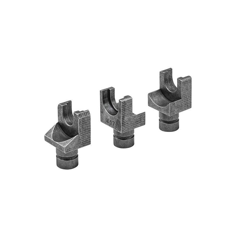 Rems - tête a sertir, WÜrth, ivt, Prineto, iv 16 Jeu de 3 pcs. ,