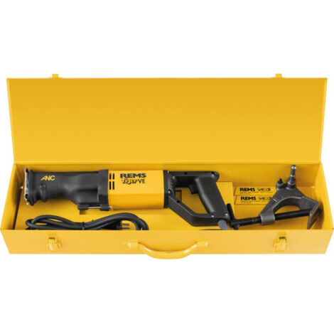 REMS Tiger ANC VE- Set Scie sabre electronique universelle en mallette