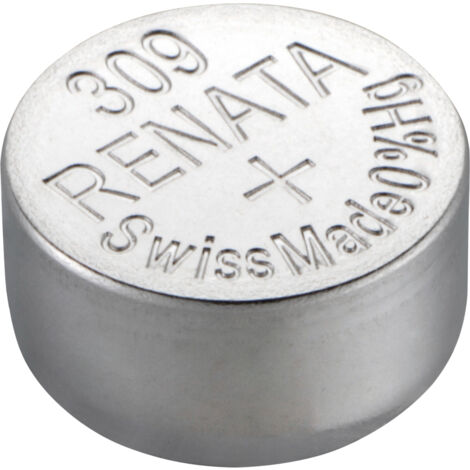 RENATA Knopfzelle 309, 80mAh, Silberoxid