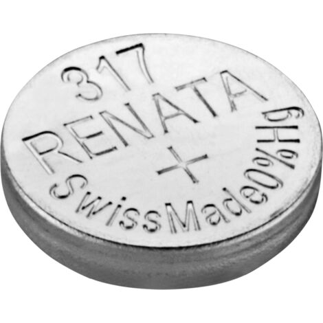 RENATA Knopfzelle 317, 10,5mAh, Silberoxid