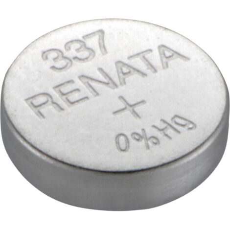 RENATA Knopfzelle 337, 8mAh, Silberoxid