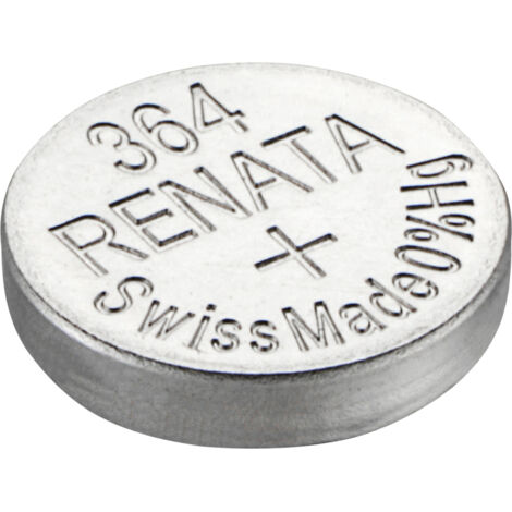 RENATA Knopfzelle 364, 19mAh, Silberoxid