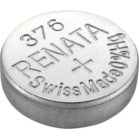 Renata Knopfzelle 376 1.55 V 1 St. 27 mAh Silberoxid