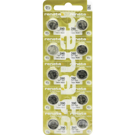 Renata Knopfzelle 390  10 St. 80 mAh