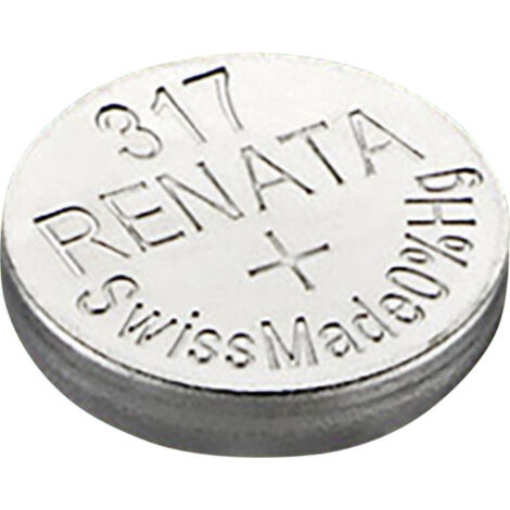 Renata Pile bouton 317 1.55 V 1 pc(s) 10.5 mAh oxyde d'argent