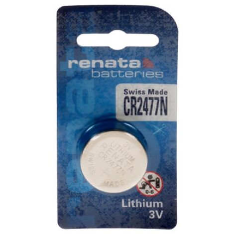 Renata RE CR2477N Lithium Knopfzelle 3V 950mAh