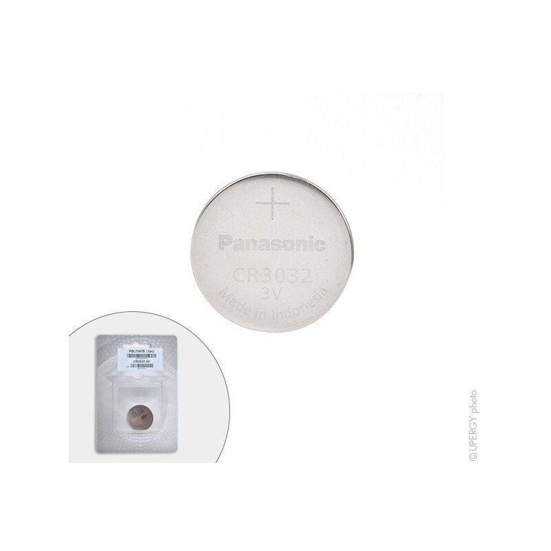 

Pila botón litio blister CR3032 PANASONIC 3V 500mAh - Renata/swatch Group