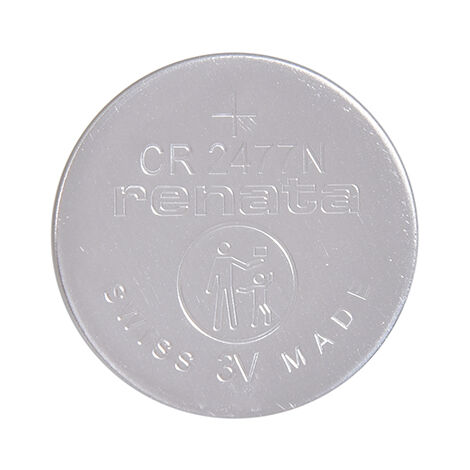 Renata / Swatch Group - Pile bouton lithium blister CR2477N RENATA 3V 950mAh